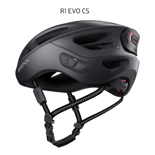 Умный велошлем с Mesh-интеркомом и голосовым управлением. Sena R1 EVO CS